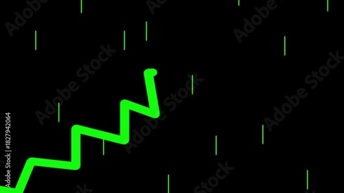 Financial Growth Animation.