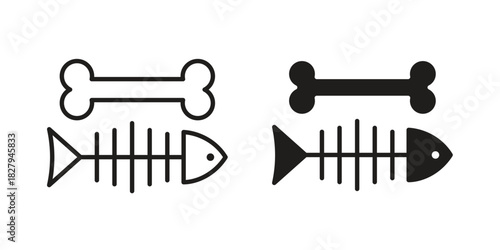 Organic waste icon on white background. Stock vector icon