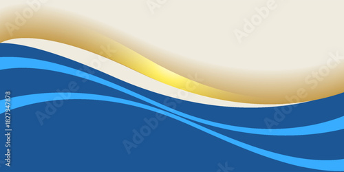 Abstract elegant blue luxury background with gold line. Modern futuristic background . Can be design for landing page, book covers, brochures, flyers, magazines, any brandings, banners, headers, prese