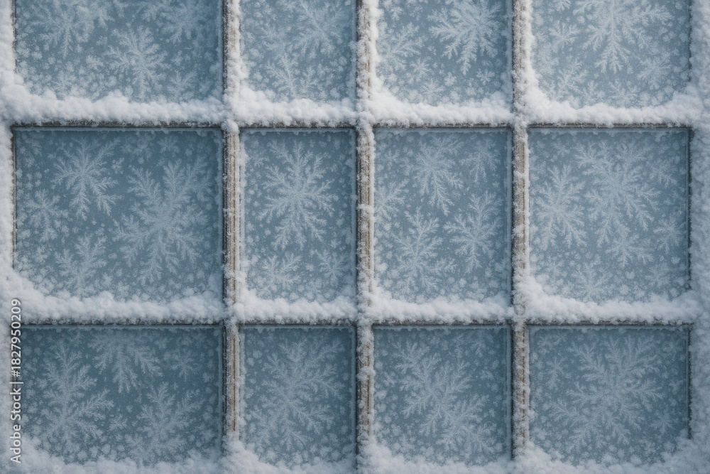 Fototapeta premium Frosted glass window pattern background
