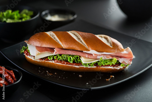 Sandwich with prosciutto