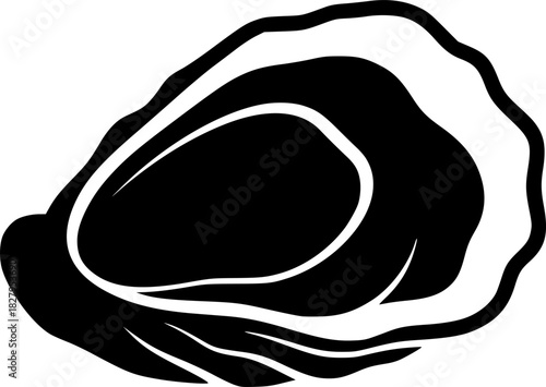 oyster black silhouette logo