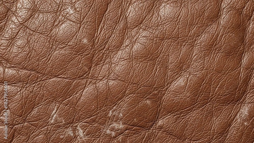 custom made wallpaper toronto digitalClose-up of Textured Brown Leather Surface with Natural Grain.