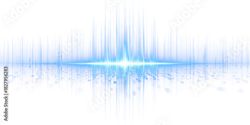 Energy Beam: A vibrant display of a concentrated blue light beam with radiating energy, depicting a futuristic and dynamic visual.