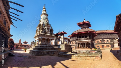 Durbar square in Bhaktapur town near Kathmandu city