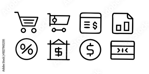 set of icons for web