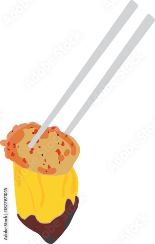 총각김치와 군구구마