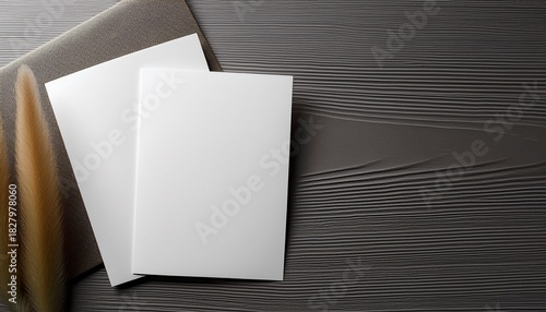 Post Card Blank Mockup
