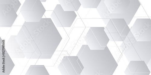 Abstract hexagon background. Vector illustration. eps10