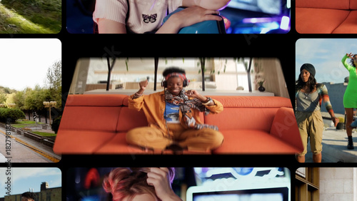 Multiscreen Flip Transitions