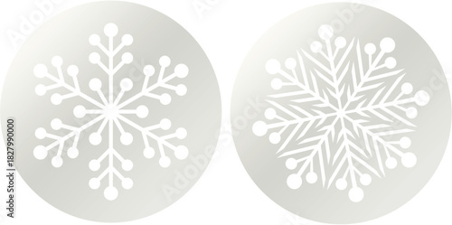 Bolas navide?as snowflakes pl...