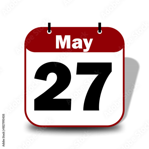 27 May Date Calendar