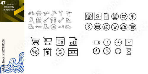 abstract background with numbers