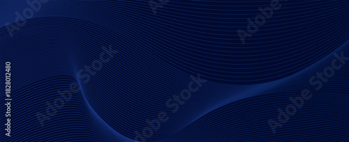Premium background design with diagonal dark blue lines pattern. Vector horizontal template for digital luxury business banner.
