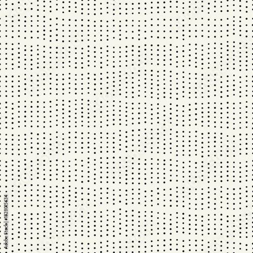 Vector seamless pattern. Modern texture. Repeating, abstract background with dotted waves. Graphic, wavy stripes. Can be used as a swatch in Illustrator.