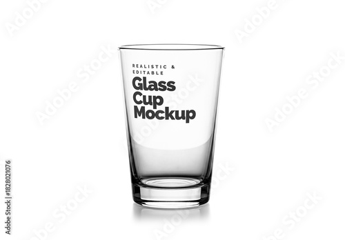 Glass Cup Mockup