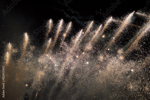 Fireworks at the New Year celebrations