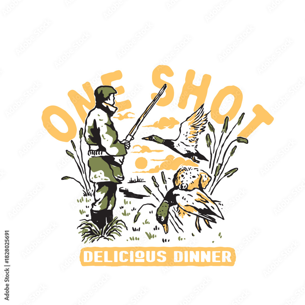 Fototapeta premium one shot delicious dinner