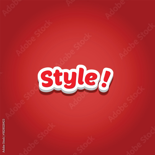 EXTREME SPORT 3D TYPO STYLE EDITABLE  LOGO DESIGN