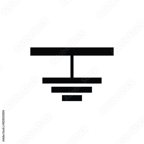 Black ground symbol on white background electricity