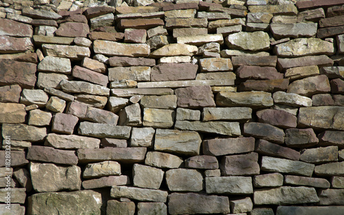 ancient fortress wall, masonry close-up, texture, background