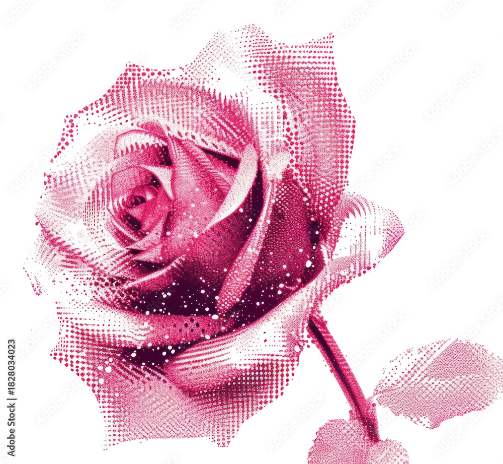 Fototapeta premium PNG Rose rose flower plant.