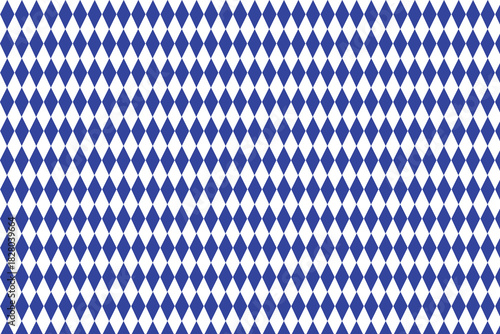 Blue Diamond Grid Pattern, Blue Diamond Checker Pattern, Modern Geometric Tile Pattern Design. Geometric Vector Background