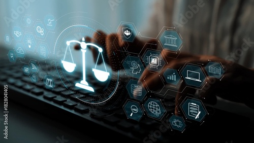 Artificial intelligence enhances legal systems through automation, AI decision support, and legal analytics. Legal system and justice AI transform operations. Marrow