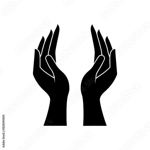 Business icon set in black and white vector