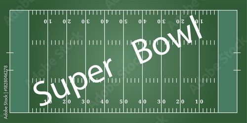 Tactical board for American football, special official game