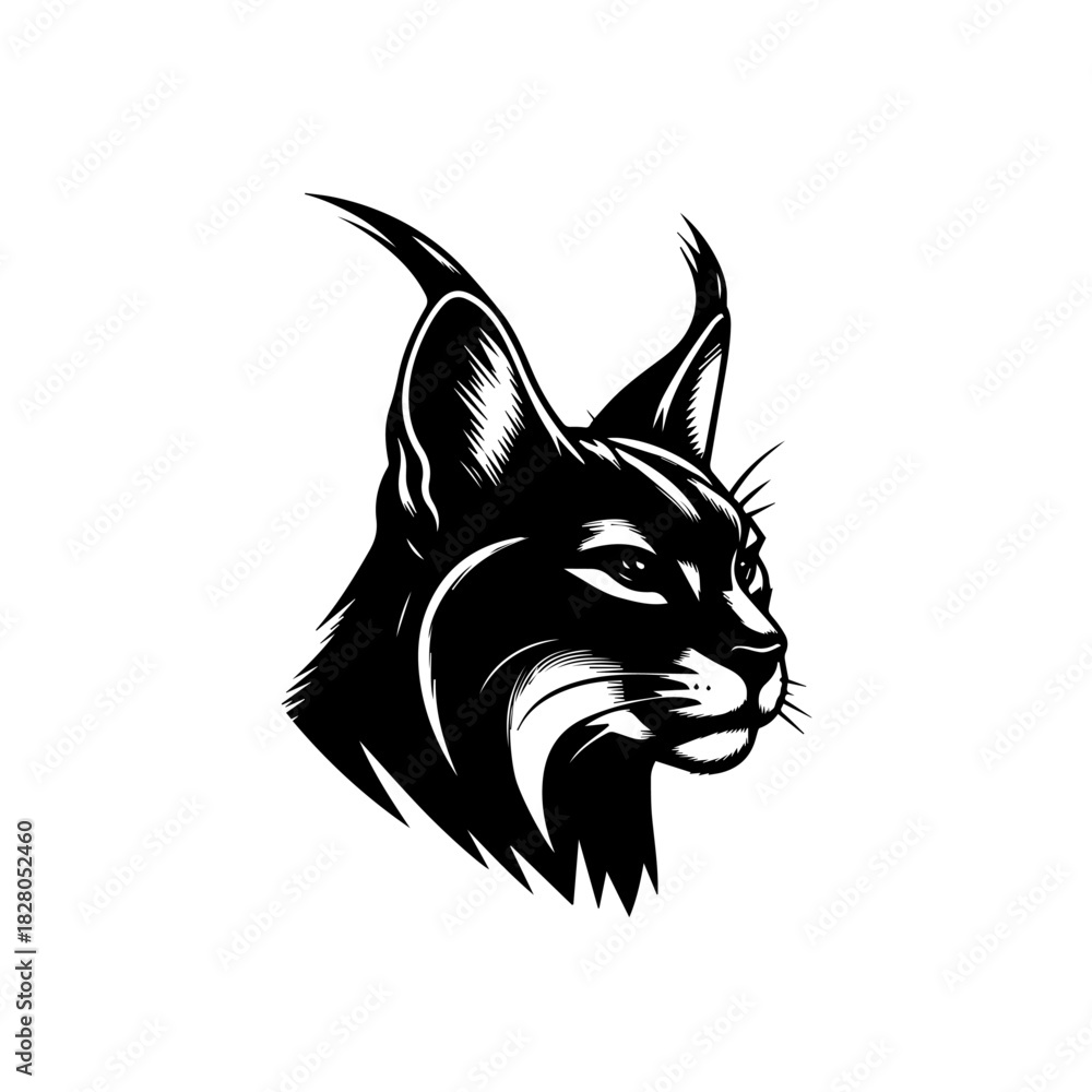 Fototapeta premium Abstract geometric pattern with cyan magenta yellow and black elements