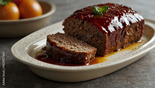 Homestyle Meatloaf with Ketchup Glaze