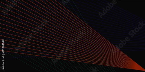 abstract black background with diagonal lines, red color