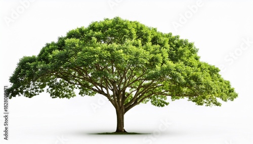 Tree Isolated With White Background