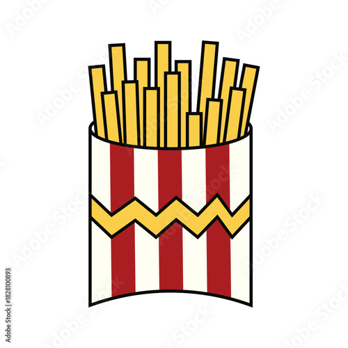 French Fries Vector illustration design.eps
