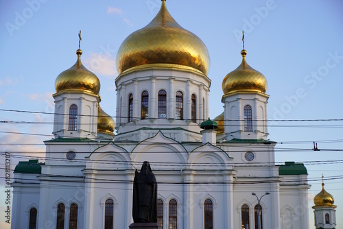 The Cathedral of the Don Metropolitanate and the Rostov-on-Don diocese of the Russian Orthodox Church, an architectural monument.