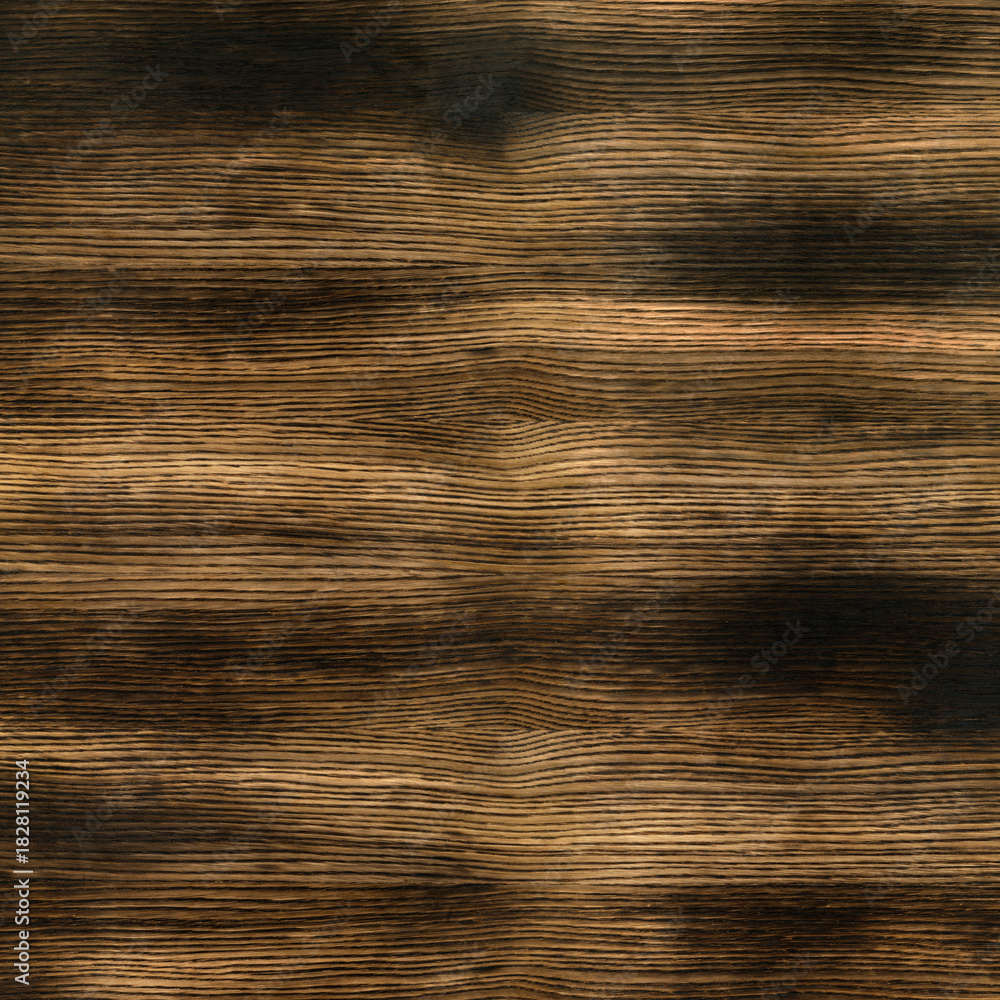 Fototapeta premium Dark Oak Charred Wood Surface Detail