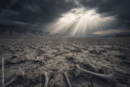 Ezekiel Prophesies to the Dry Bones