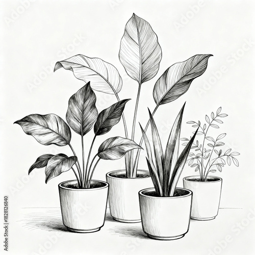 lily of the valley in pot