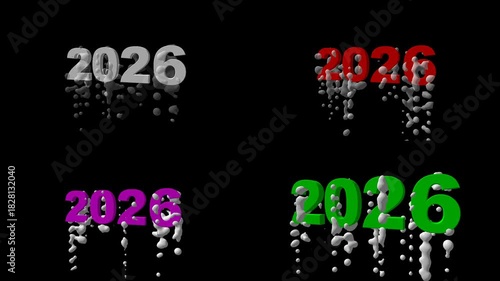 nowy rok, data noc, sylwester, zabawa, 2026, zegar