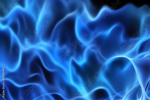 blue smoke background