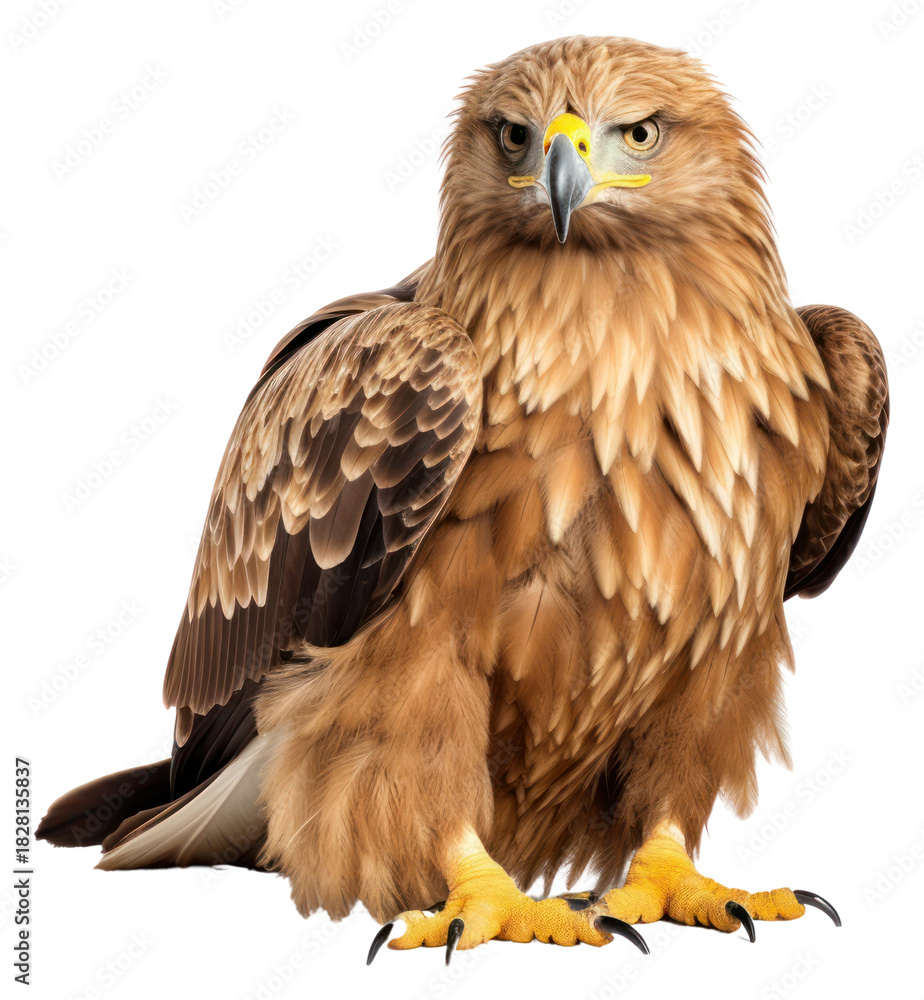 Naklejka premium PNG Eagle buzzard animal beak.