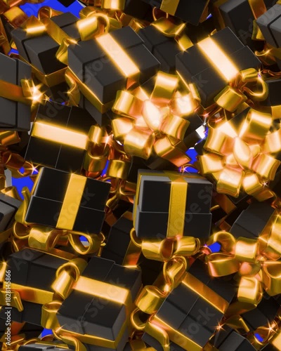 Holiday shopping poster