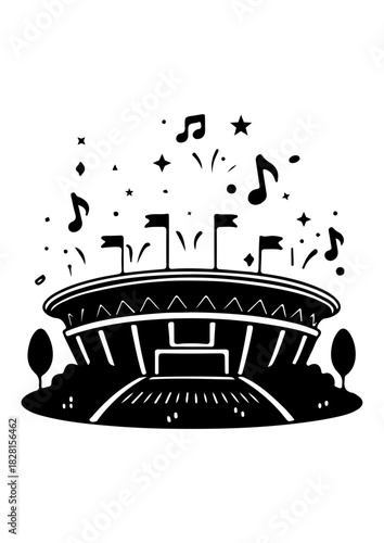 Stadium Celebration/Event Icon