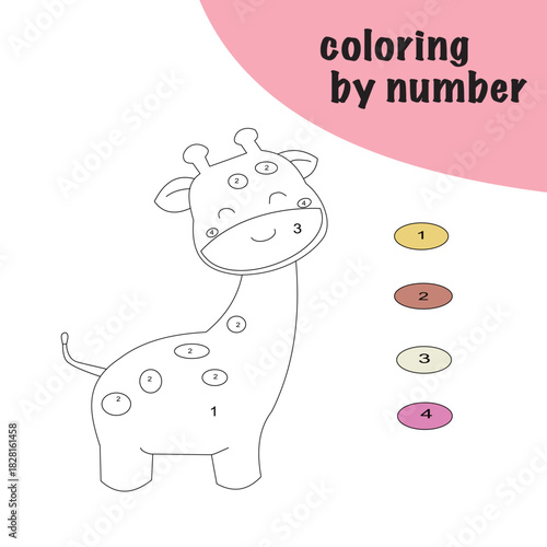Coloring animal for kids