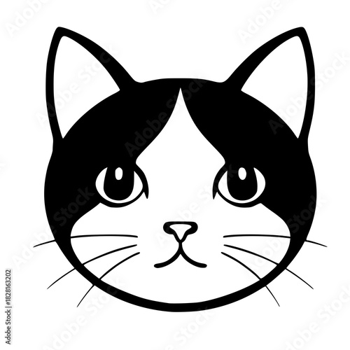 Elevate Your Designs with This Cute Cat Vector. Perfect for logos, stickers, and pet branding. Affordable licensing for personal or commercial use.