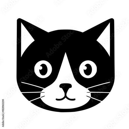 Elevate Your Designs with This Cute Cat Vector. Perfect for logos, stickers, and pet branding. Affordable licensing for personal or commercial use.