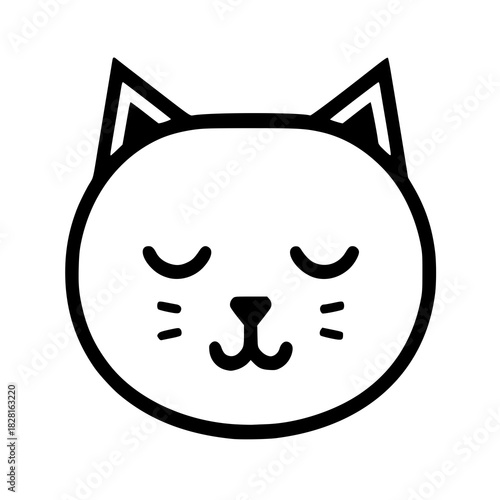 Elevate Your Designs with This Cute Cat Vector. Perfect for logos, stickers, and pet branding. Affordable licensing for personal or commercial use.
