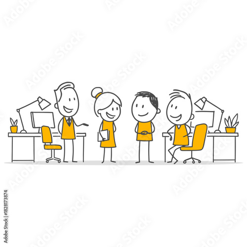 Moments When Smiling Team Members Come Together To Share Their Positive Energy In Business Life.