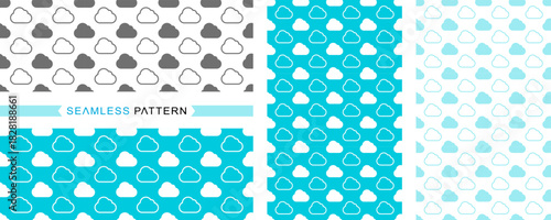 Seamless pattern, seamless background, colors easily changed, vector illustration.